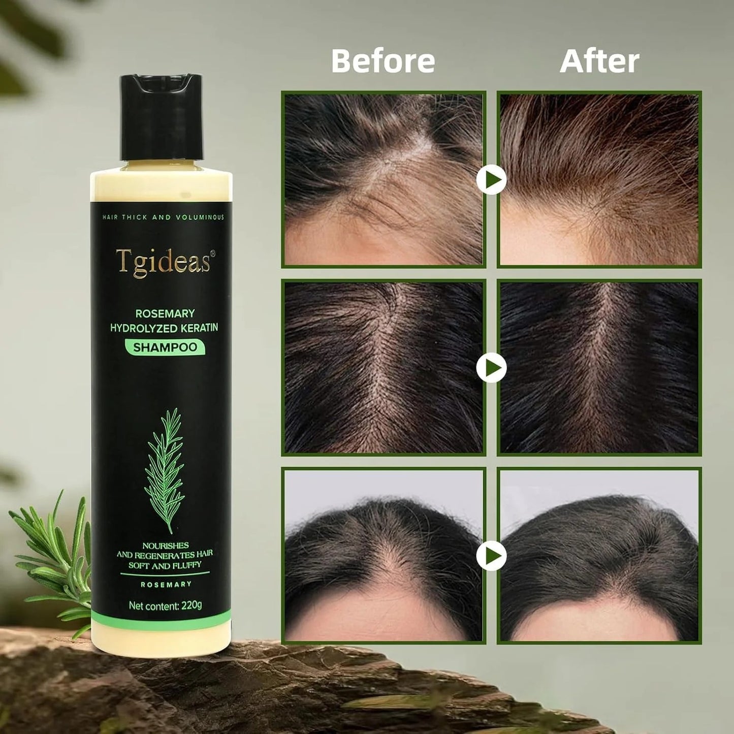 Organic Rosemary Hair Growth Shampoo