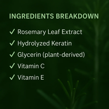 Organic Rosemary Hair Growth Shampoo